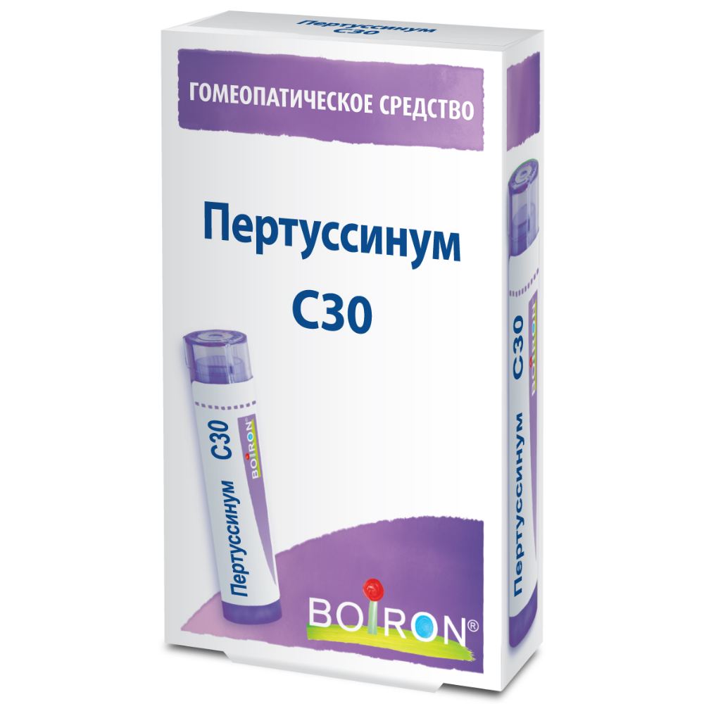 Изображение товара Пертуссинум c30 Гомеопатические гранулы 4 г - натуральное средство для поддержки здоровья