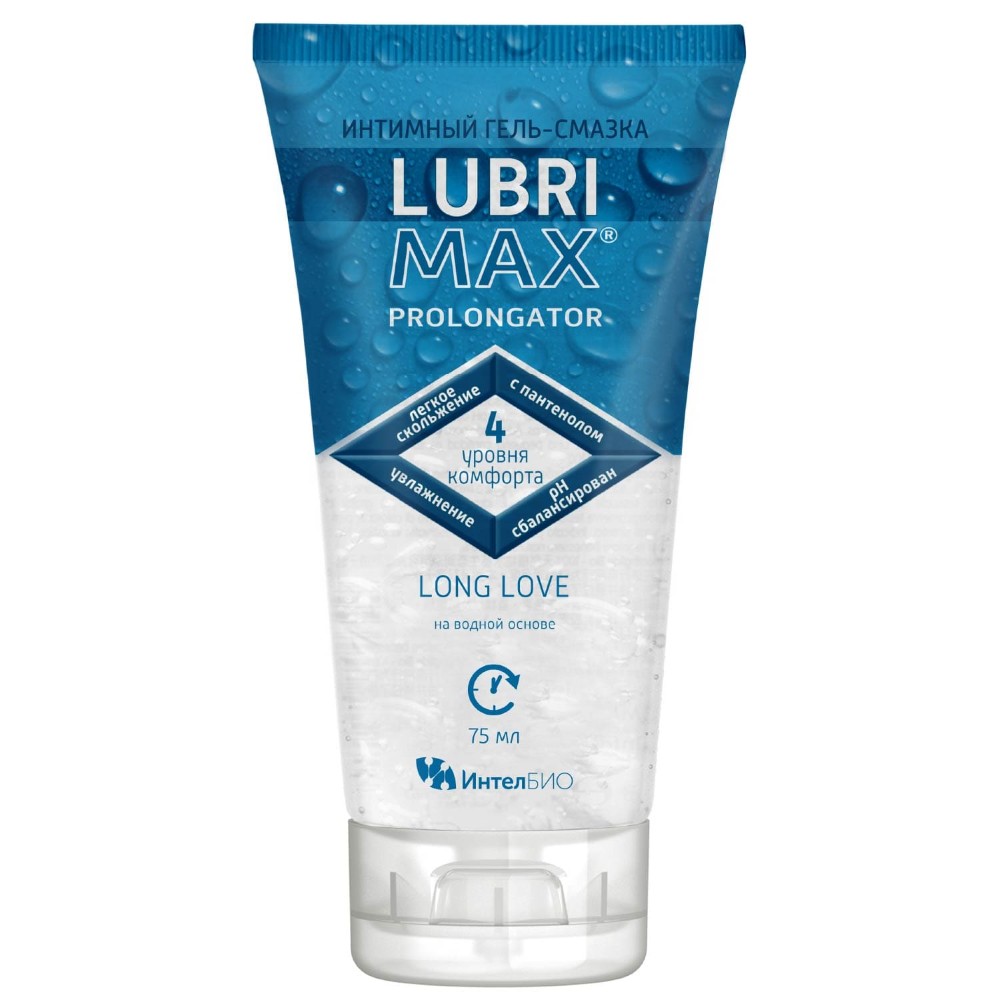 Изображение товара Lubrimax prolongator гель-смазка интимная 75 мл для увеличения комфорта