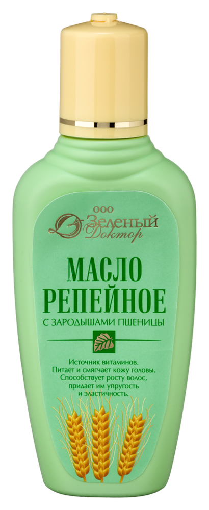 Изображение товара Зеленый доктор репейное масло с зародышами пшеницы 100 мл