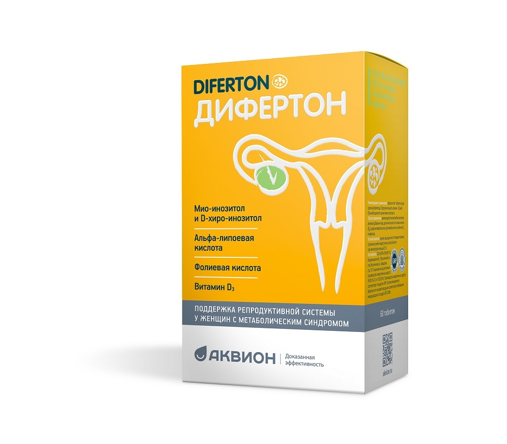 Изображение товара Дифертон 60 шт. таблетки - биологическая активная добавка с витаминами и минералами
