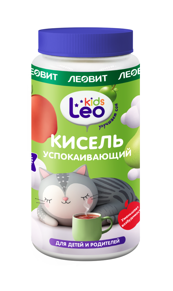 Изображение товара Леовит leo kids кисель для детей успокаивающий 250 гр