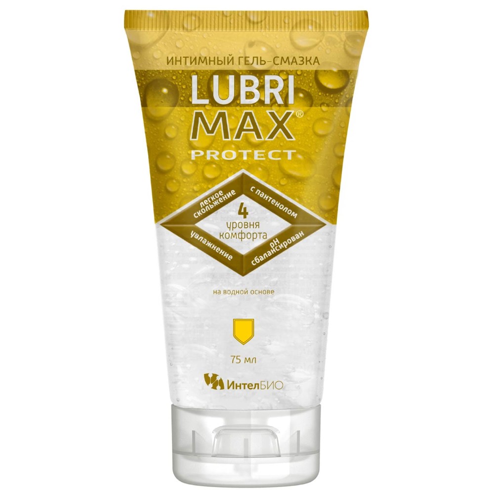 Изображение товара Lubrimax protect гель-смазка интимная 75 мл для безопасных и комфортных ощущений