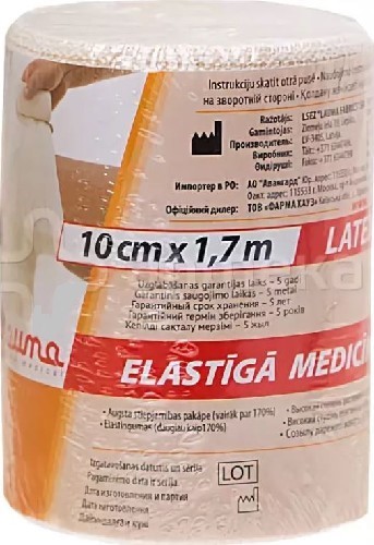 Изображение товара Бинт эластичный lauma 10 смx1,7 м