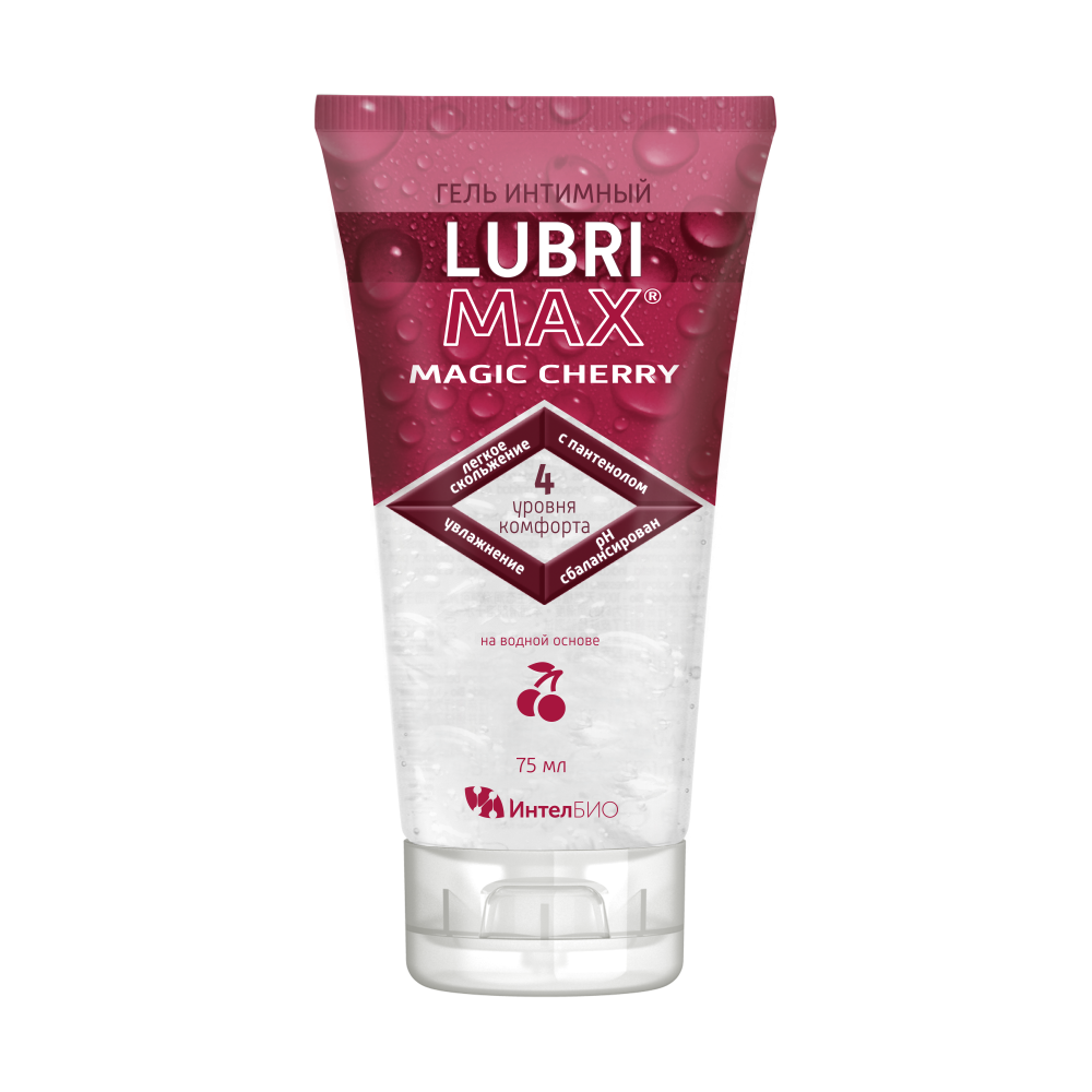 Изображение товара Lubrimax Magic Cherry Интимный гель 75 мл для увлажнения и комфорта