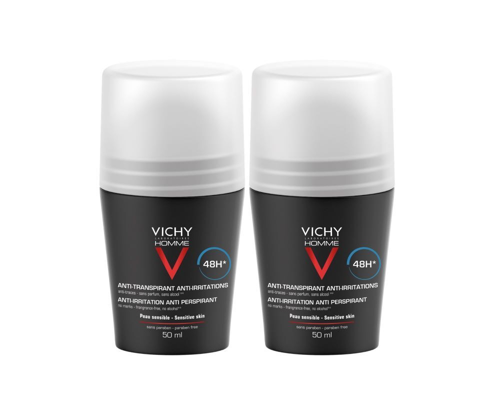 Изображение товара Дезодорант мужской Vichy Homme Дезодорант-антимикробный набор 48 ч 2x50 мл