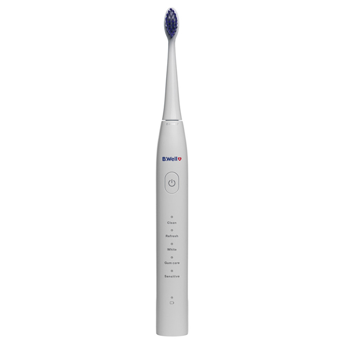 Изображение товара B well зубная щетка звуковая электрическая pro-850/белая
