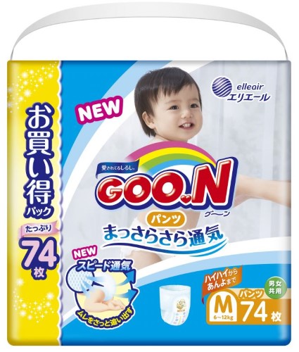 GOON ПОДГУЗНИКИ-ТРУСИКИ ДЛЯ ДЕТЕЙ РАЗМЕР M 6-12КГ N74 инструкция по применению