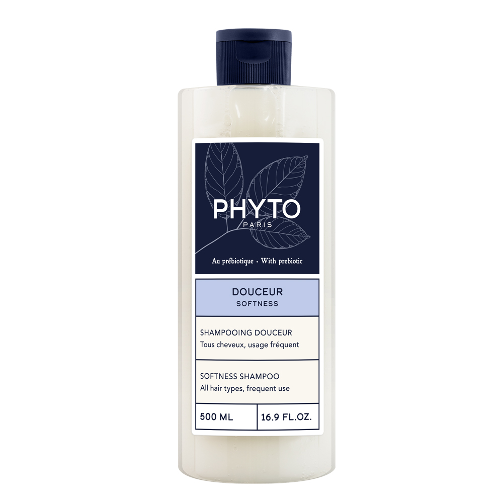 Изображение товара Мягкий шампунь для волос Phyto softness 500 мл - деликатное очищение для любого типа