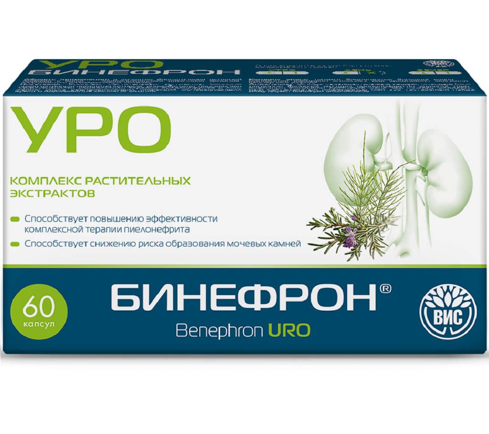 Изображение товара Бинефрон капсулы 60 шт с розмариновой кислотой для эффективной терапии