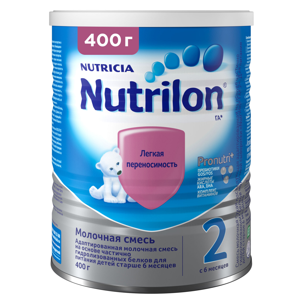 Изображение товара Nutrilon 2 молочная смесь для детей старше 6 месяцев 400 г