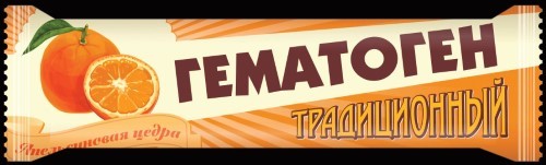 ГЕМАТОГЕН ТРАДИЦИОННЫЙ+ С ЦЕДРОЙ АПЕЛЬСИНА 35,0 инструкция по применению