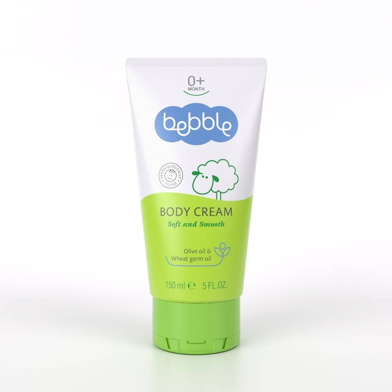 Изображение товара Детский крем Bebble для тела 150 мл мягкий и увлажняющий