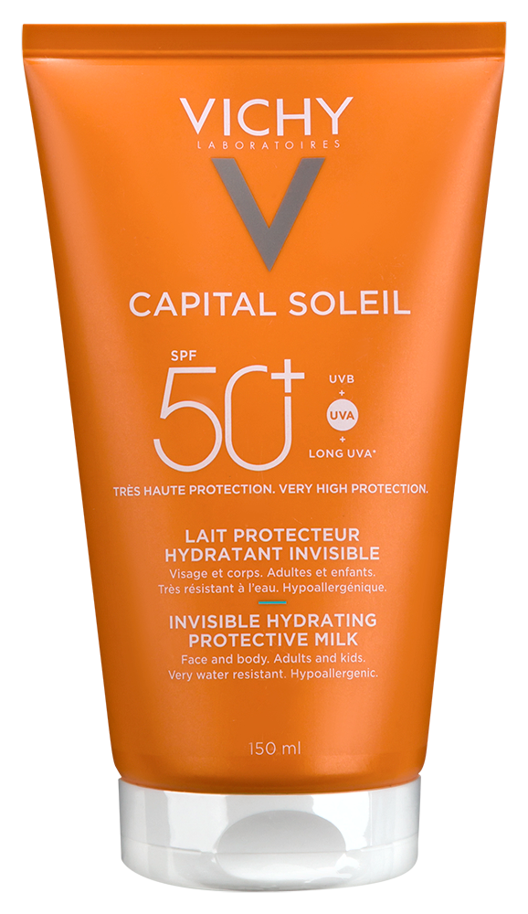 Изображение товара Vichy capital soleil молочко солнцезащитное увлажняющее для лица и тела spf50+ 150 мл Изображение товара Vichy capital soleil молочко солнцезащитное увлажняющее для лица и тела spf50+ 150 мл