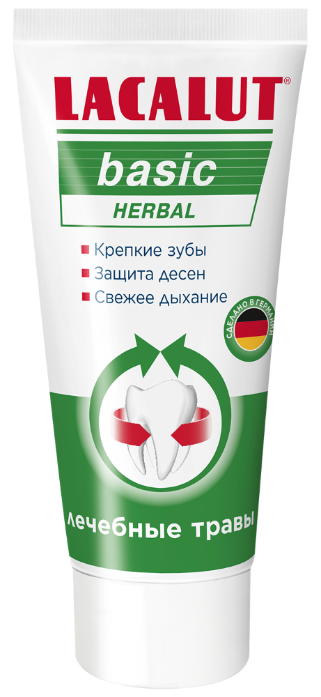 Изображение товара Lacalut зубная паста basic herbal 65 гр