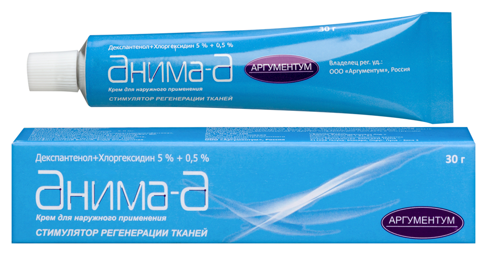 Изображение товара Анима-А 5% крем для наружного применения, 30 гр для лечения ран