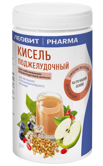 Изображение товара Леовит pharma кисель поджелудочный 400 гр банка