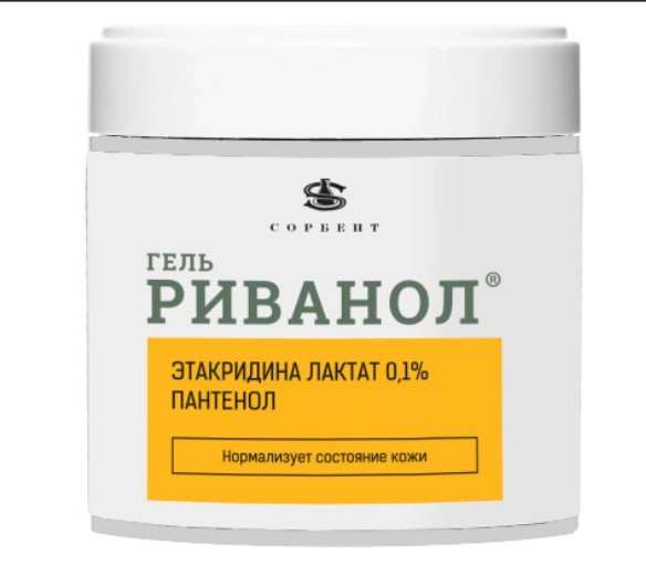 Изображение товара Риванол гель для ухода за кожей 110 мл для сухой поврежденной кожи
