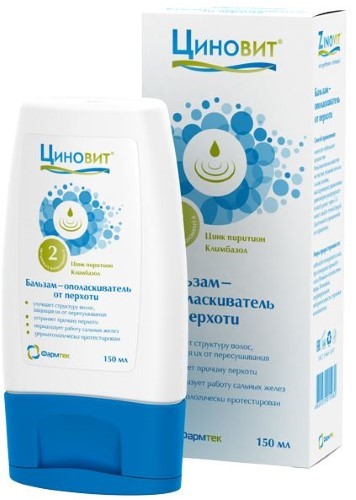 Изображение товара Циновит бальзам-ополаскиватель от перхоти и избыточной сальности 150 мл