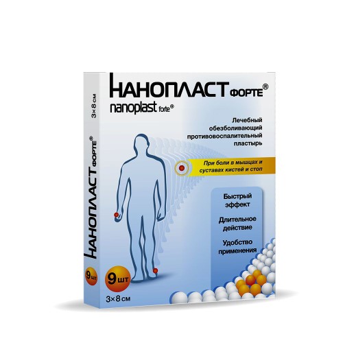 Изображение товара Нанопласт форте 3х8 см 9 шт.