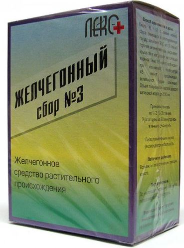 СБОР ЖЕЛЧЕГОННЫЙ N3 50,0/ЛЕК С+/ инструкция по применению