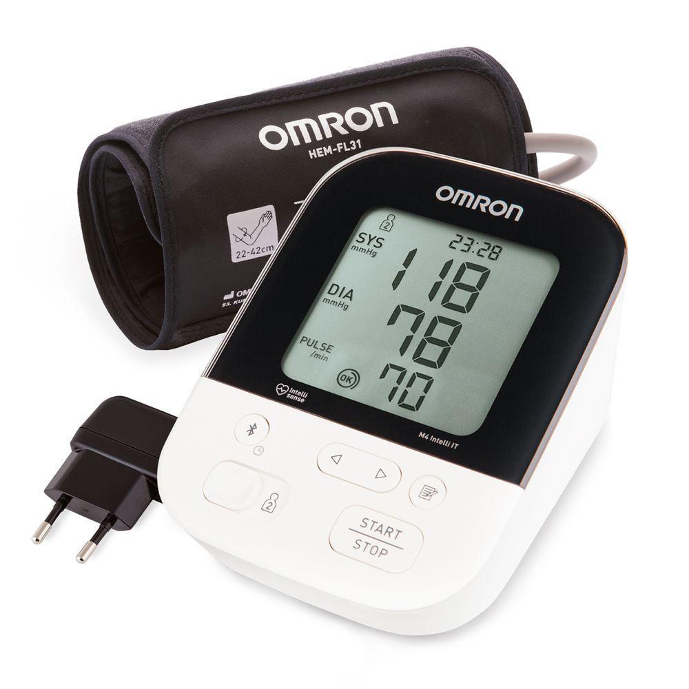 Изображение товара Автоматический тонометр Omron M4 Intelli IT с адаптером для дома и клиник