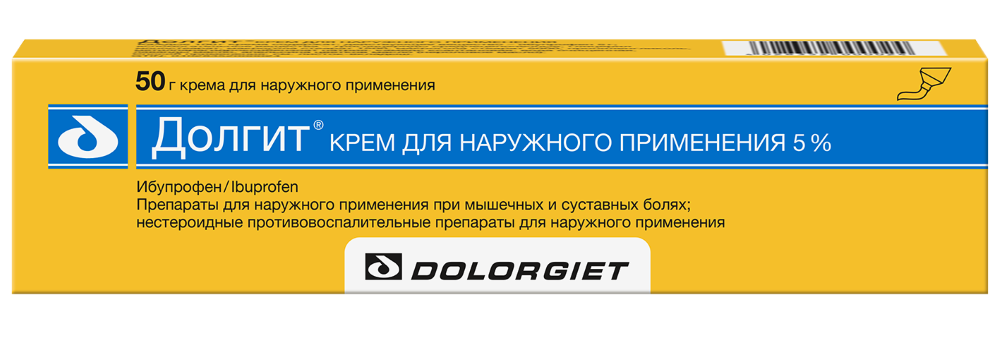 Изображение товара Долгит 5% крем для наружного применения 50 гр