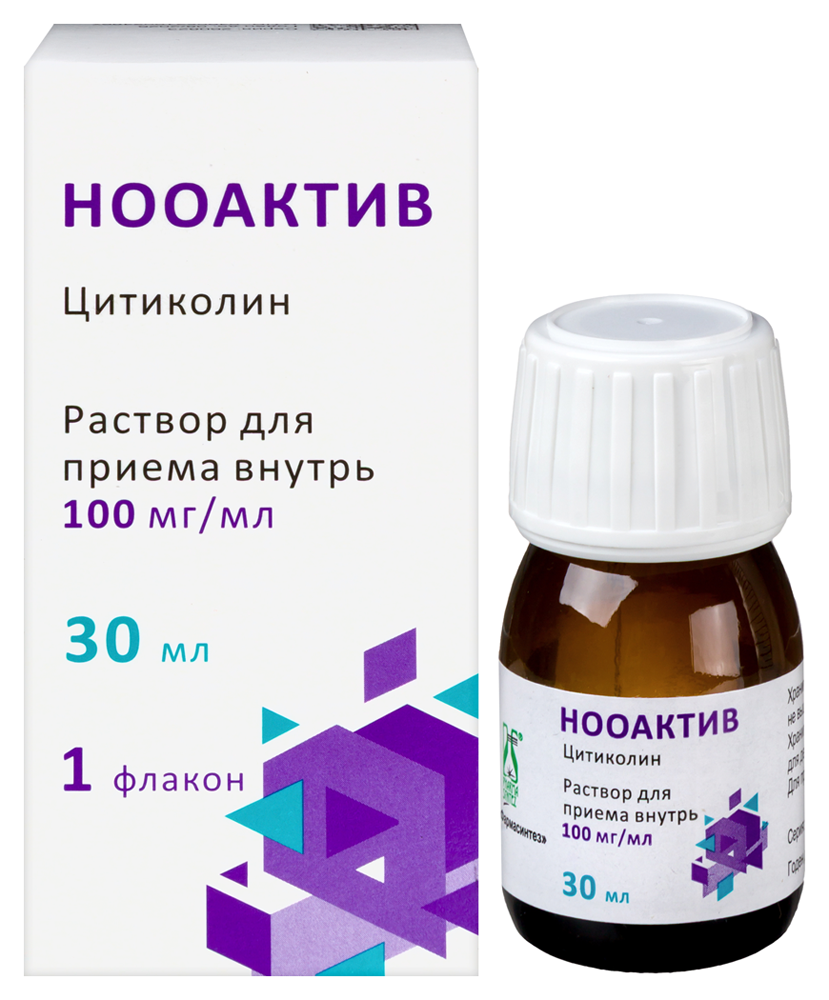 Изображение товара Нооактив 100 мг/мл раствор для приема внутрь 30 мл