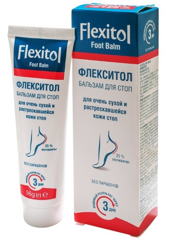 FLEXITOL БАЛЬЗАМ ДЛЯ СТОП 56,0 инструкция по применению