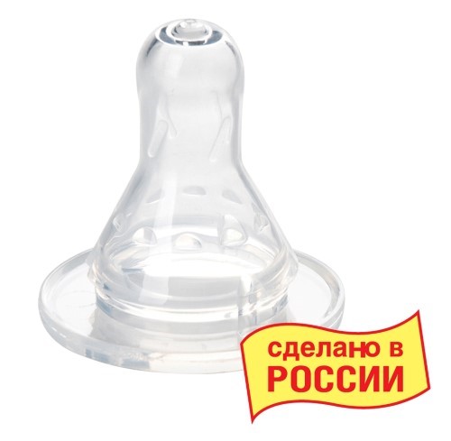 Изображение товара Курносики соска силиконовая классическая медленный поток 0+ 1 шт./ 12053