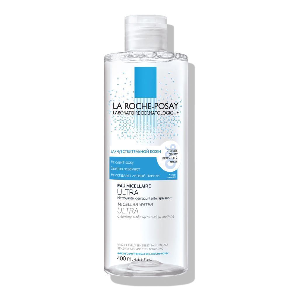 Изображение товара La Roche-Posay Ultra Sensitive Мицеллярная вода 400 мл для чувствительной кожи