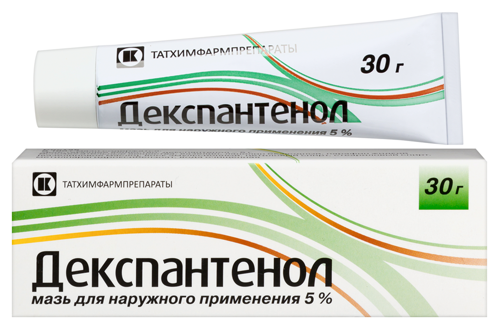 Изображение товара Декспантенол 5% мазь для наружного применения 30 гр для заживления кожи