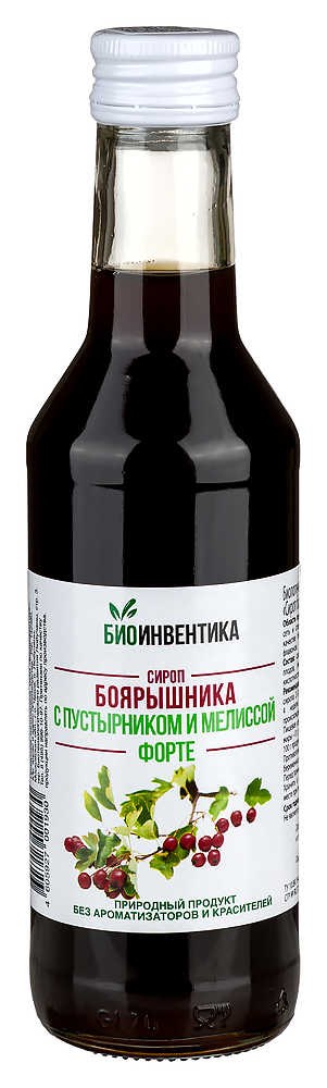 Изображение товара Сироп боярышника с пустырником и мелиссой форте 250 мл