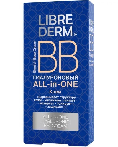 Изображение товара Librederm гиалуроновый вв крем all-in-one 50 мл