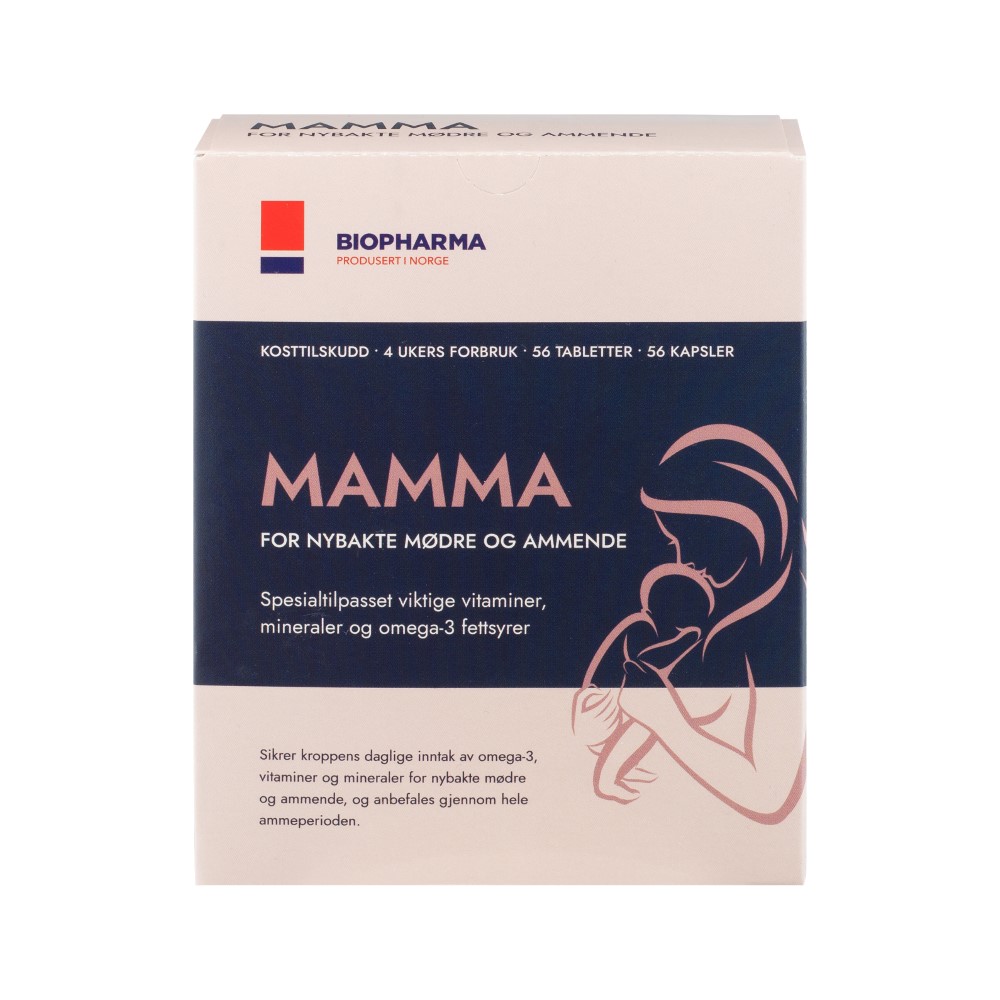 Biopharma mamma витаминно-минеральный комплекс с омега-3 для беременных и  кормящих 56 шт. таблетки массой 1000 мг+ 56 шт. капсулы массой 750 мг -  цена 2090.90 руб., купить в интернет аптеке в Барнауле