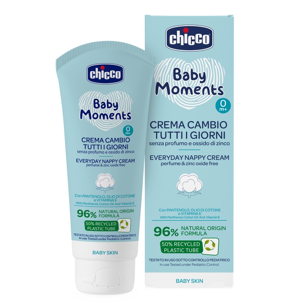Изображение товара Chicco baby moments крем под подгузник ежедневный 100 мл Изображение товара Chicco baby moments крем под подгузник ежедневный 100 мл