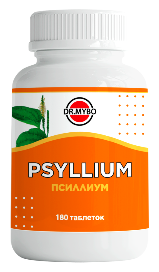 Изображение товара Dr mybo псиллиум 180 шт. таблетки массой 0,5 г