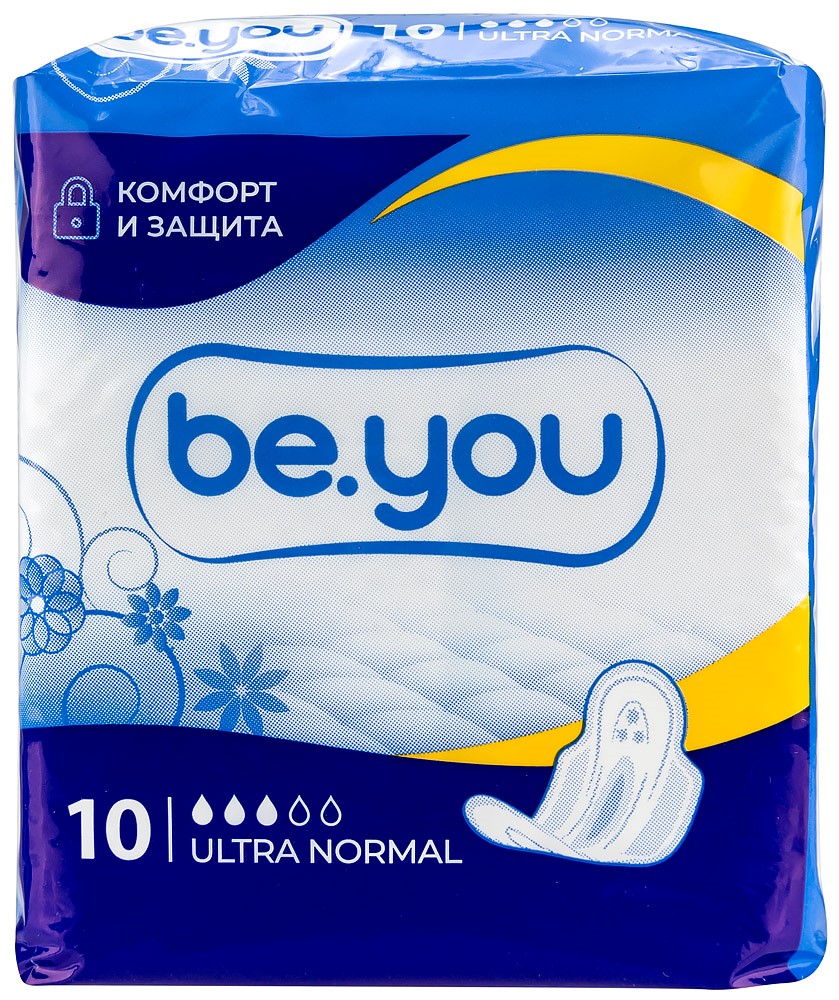 Изображение товара Be you прокладки ultra normal 10 шт.
