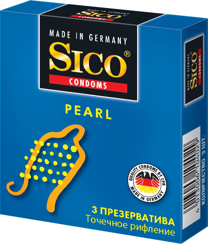 Презервативы sico pearl точечное рифление 3 шт. - цена 155 руб., купить в  интернет аптеке в Москве Презервативы sico pearl точечное рифление 3 шт.,  инструкция по применению