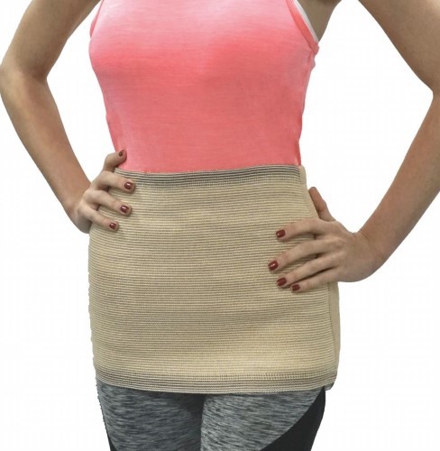 Изображение товара Эластичный лечебно-профилактический пояс Унга-Рус 7/с бежевый для спины