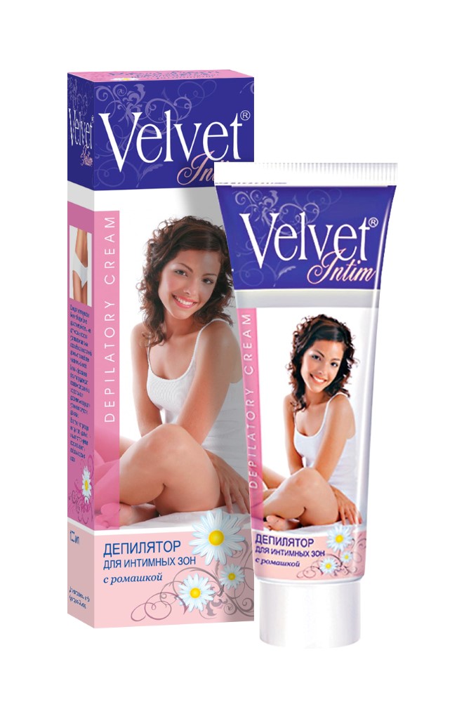 Изображение товара Velvet крем для депиляции для интимных зон с ромашкой 100 мл