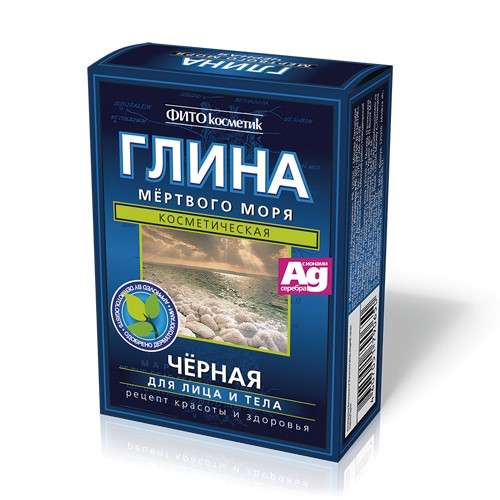 Изображение товара Глина мертвого моря черная 100 гр