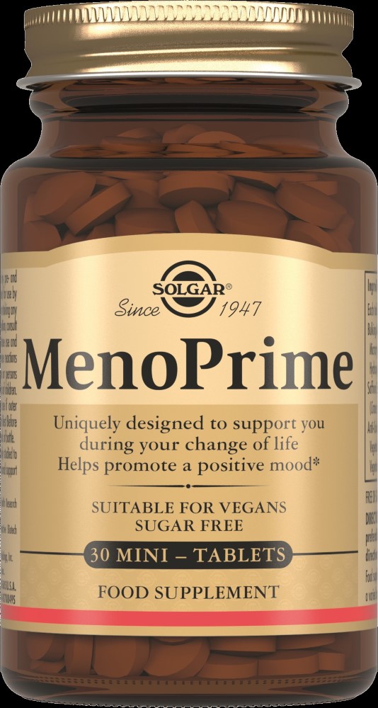 Изображение товара Солгар МеноПрайм 30 шт. таблетки для поддержки женского здоровья