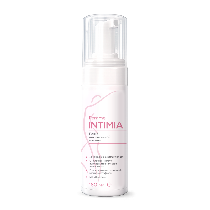 Изображение товара Femme intimia пенка для интимной гигиены 160 мл
