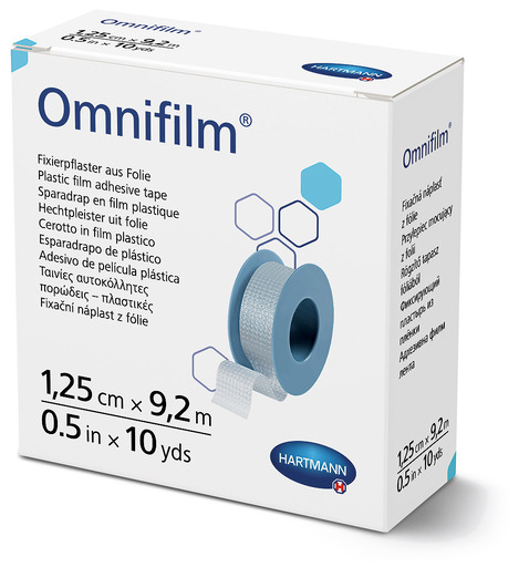 Изображение товара Пластырь omnifilm/омнифилм на основе из прозрачной пленки (на катушке) н/стер 1,25 смх9,2 м