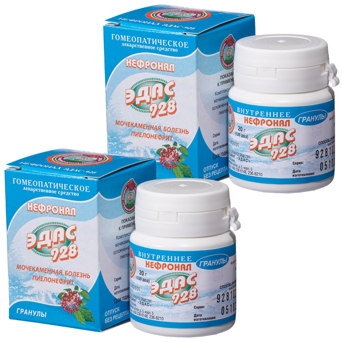 Изображение товара Набор ЭДАС-928 Нефронал со скидкой 30% на вторую упаковку