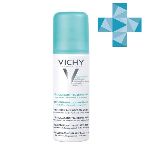 Изображение товара Vichy аэрозоль-антиперспирант объем 125 мл надежная защита от пота