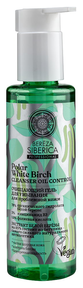 Изображение товара Natura siberica bereza siberica гель очищающий для умывания 150 мл