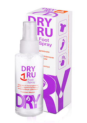 Dry ru foot spray средство против потливости ног 100 мл инструкция по применению