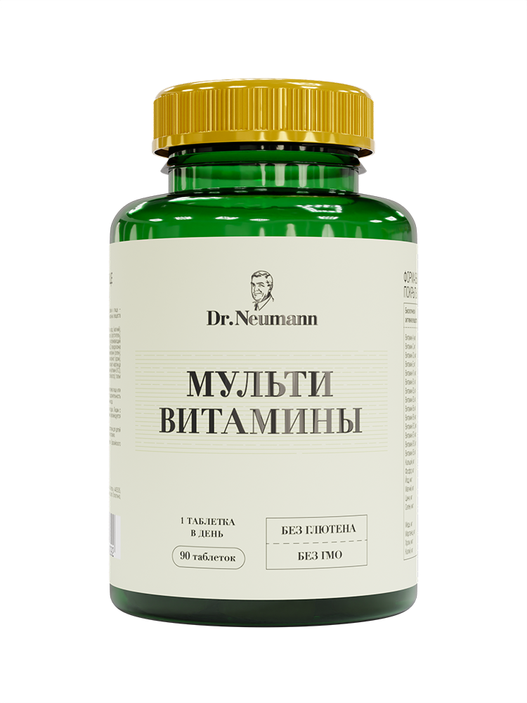 Изображение товара Dr Neumann мультивитамины 90 шт. для поддержания здоровья