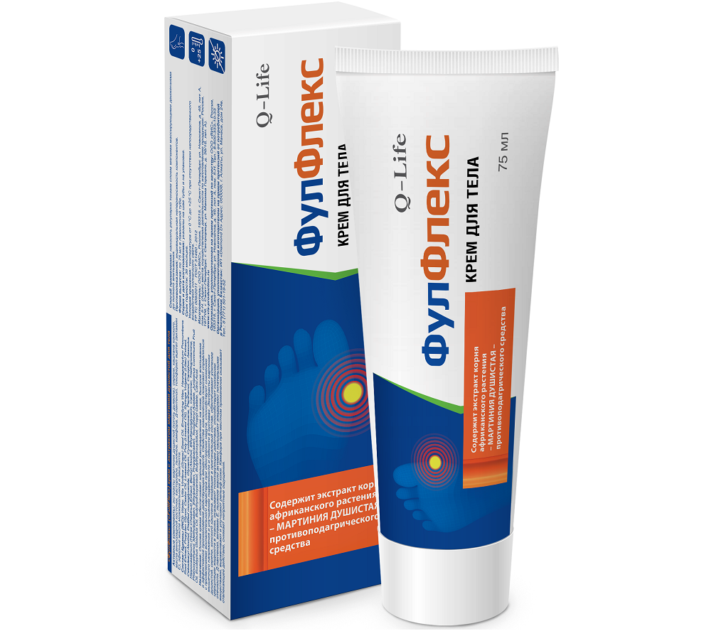 Изображение товара Фулфлекс крем с экстрактом мартинии душистой 75 мл для ухода за кожей
